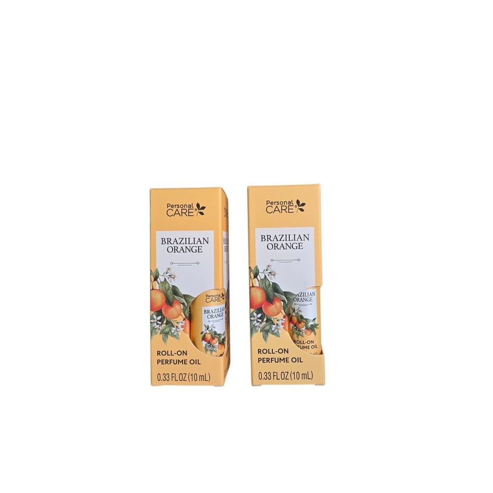 Personal Care Brazilian Orange Roll-On Perfume Oil 0.33 fl oz Each~2pk